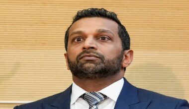 Patel FBI congressional hearings Kirk assassination