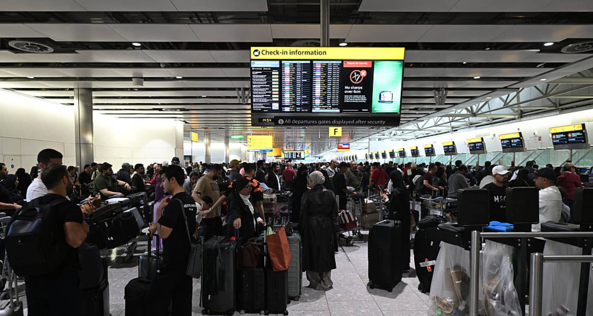 European airports cyberattack