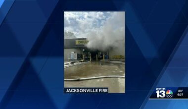 Mother, son charged with setting fire inside Jacksonville Dollar General store