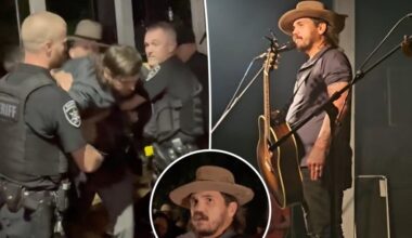Country singer Bryan Martin removed from stage during NY concert for intoxication and 'erratic behavior'