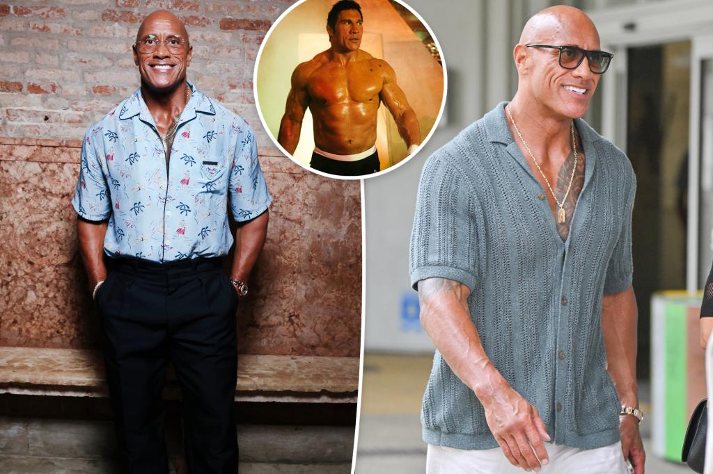 Dwayne 'The Rock' Johnson shocks with slimmed-down physique for 'The Smashing Machine'