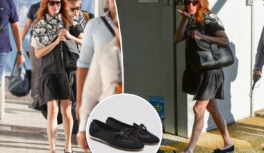 Julia Roberts steps out in Vivaia's viral ballet sneakers