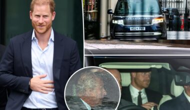 Prince Harry and King Charles reunite in London for first time in over a year