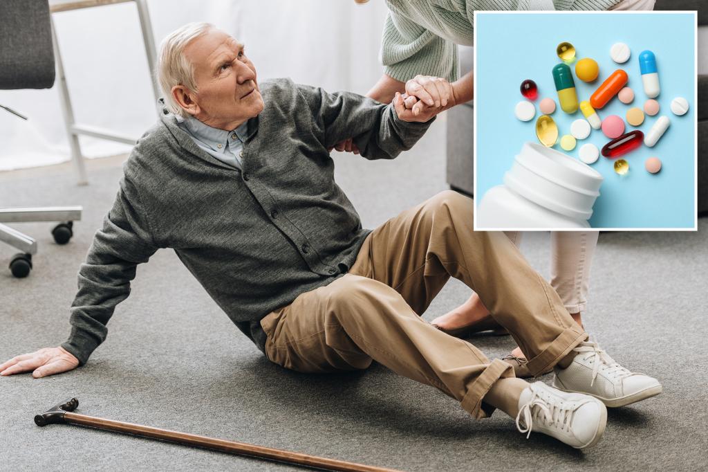 Prescription drugs linked to rise in fall-related deaths for seniors