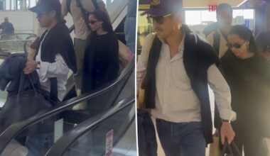 Harry Style and Zoë Kravitz spotted jetting out of NYC together as romance heats up