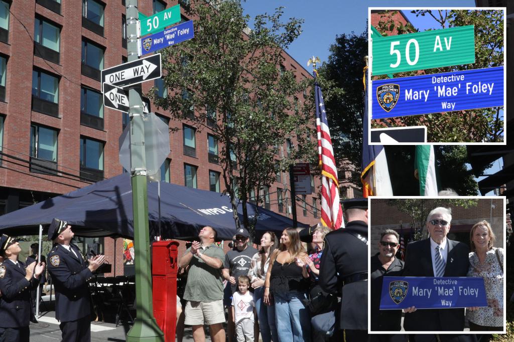 'Pioneering' police Det. Mary 'Mae' Foley honored with NYC street renaming