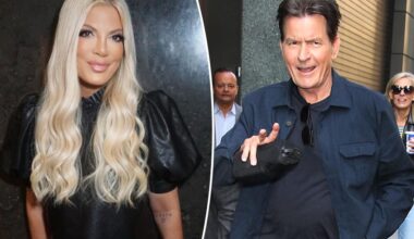 Tori Spelling recalls date with 'unimaginably intelligent' Charlie Sheen — and the moment she was asked to hide him from feds