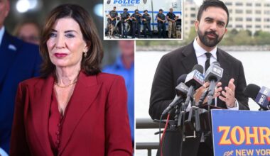 Gov. Hochul won't answer how her NYC mayor pick Zohran Mamdani should make amends to NYPD after anti-cop statements