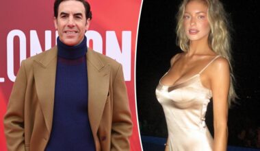 Sacha Baron Cohen, OnlyFans model Hanna Palmer not dating