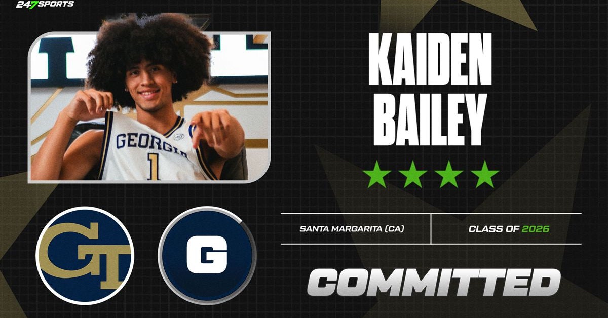 Georgia Tech basketball lands third Class of 2026 commitment in 4-star guard Kaiden Bailey - Tar Heel Times