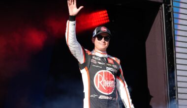 NASCAR Cup Series driver Christopher Bell (20) during the Cookouts Southern 500 at Darlington Raceway.