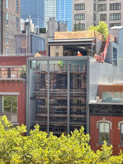 Tribeca Citizen | More progress at the townhouse at 172 Duane