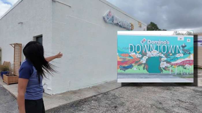 Controversial downtown Apopka mural painted over after similarity claims