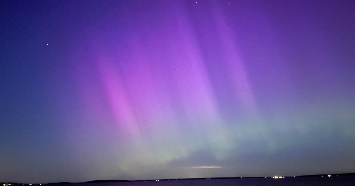 Northern lights might be visible tonight over New York. Map shows which counties have the best chance.