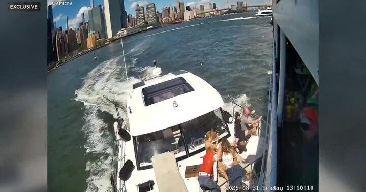 Video shows the moment 2 boats collide on NYC's East River. Here's the latest on the investigation.