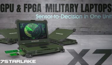 7STARLAKE Launches First Military Laptop X7 with GPU and FPGA Acceleration at DSEI UK
