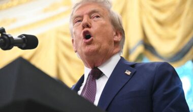 Trump Says Video Of Objects Thrown Out White House Window Was AI Generated