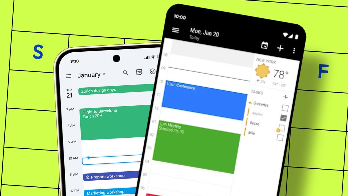 3 Android calendar apps that beat Google's default hands down - and they're all free