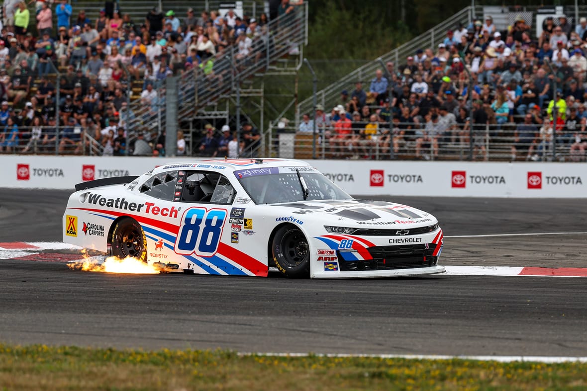 Did Connor Zilisch Cheat To Win The Portland NASCAR Xfinity Series Race? Here's What Denny Hamlin And Dale Earnhardt Jr. Have To Say