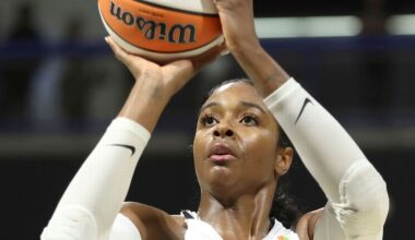 Aces' Cheyenne Parker-Tyus eyes quick return after giving birth