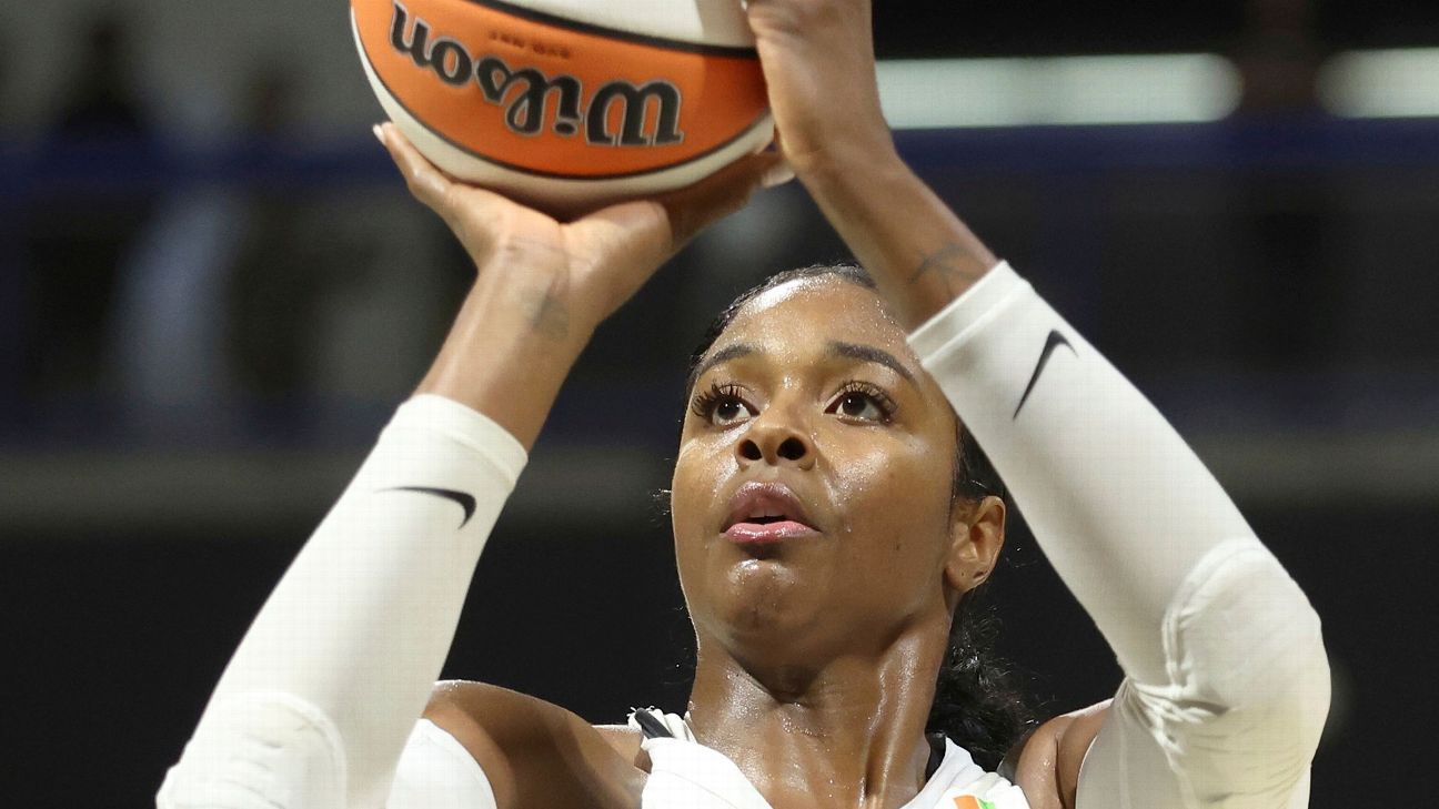 Aces' Cheyenne Parker-Tyus eyes quick return after giving birth
