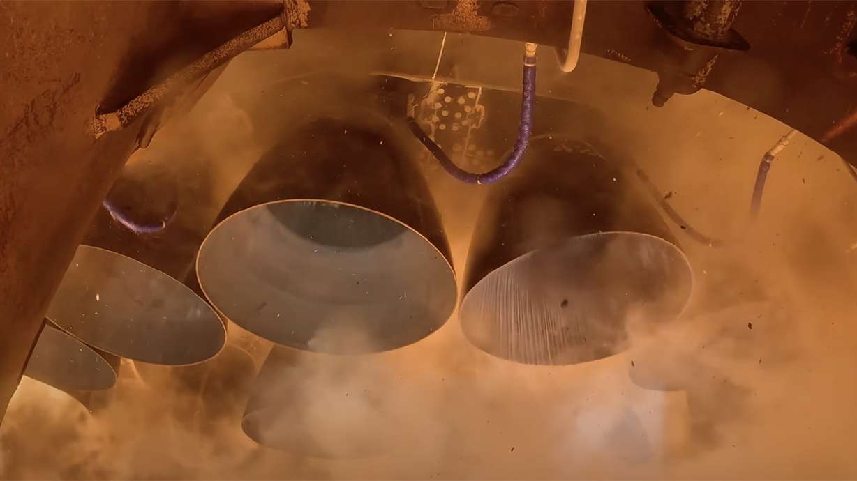 Have You Seen This? Beneath the launch pad as Starship rocket takes off