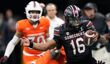 LaNorris Sellers and South Carolina look to keep top-10 ranking in place vs. South Carolina State