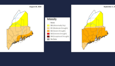 Over half of Maine now experiencing Severe Drought conditions