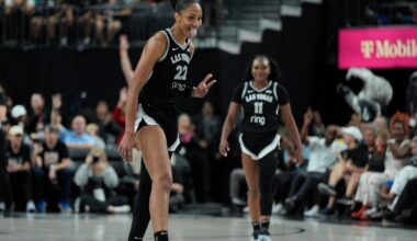 A'ja Wilson scores 31, Aces moves into a second-place tie in WNBA standings with win over Lynx