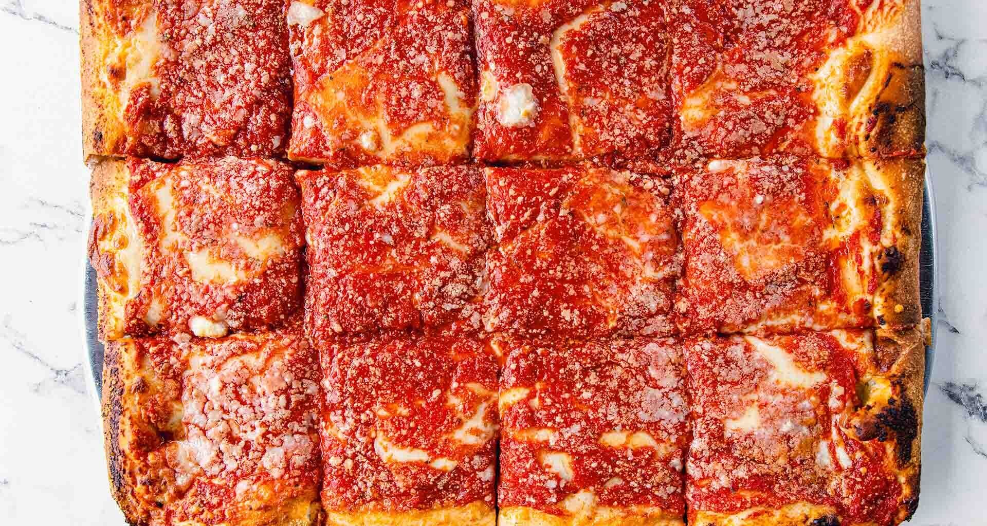 Food Network Names L&B Spumoni Gardens Best Pizza Slice in New York