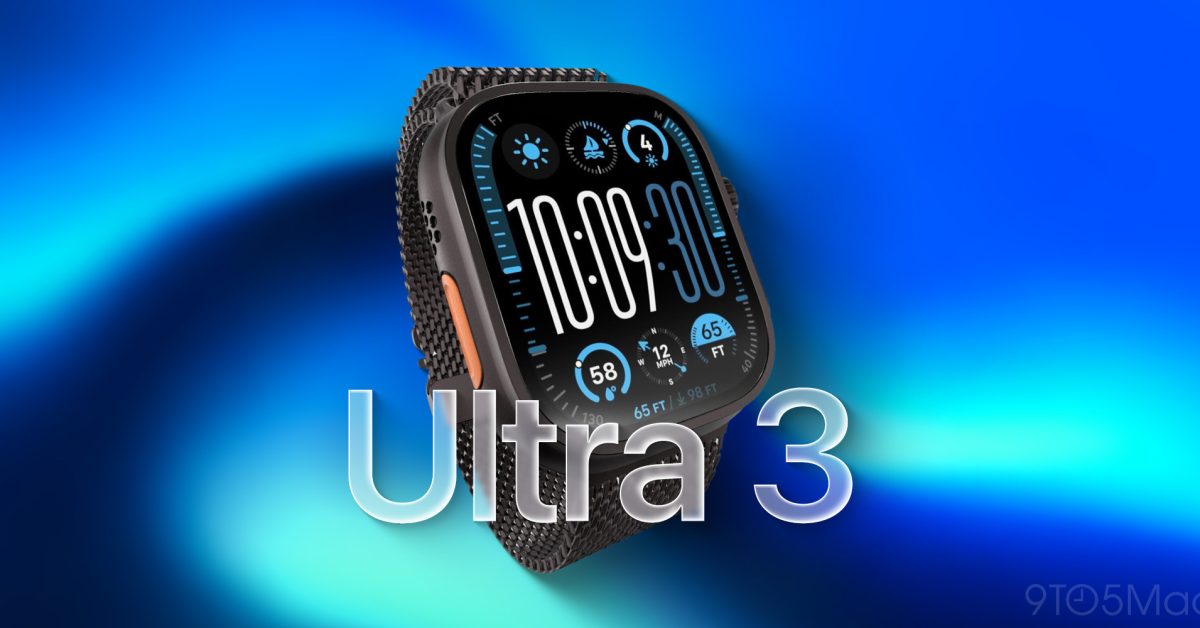 Apple Watch Ultra 3: Here’s every new feature expected next week
