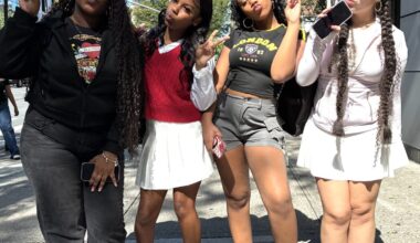 What did New York City teens wear on the first day of school?