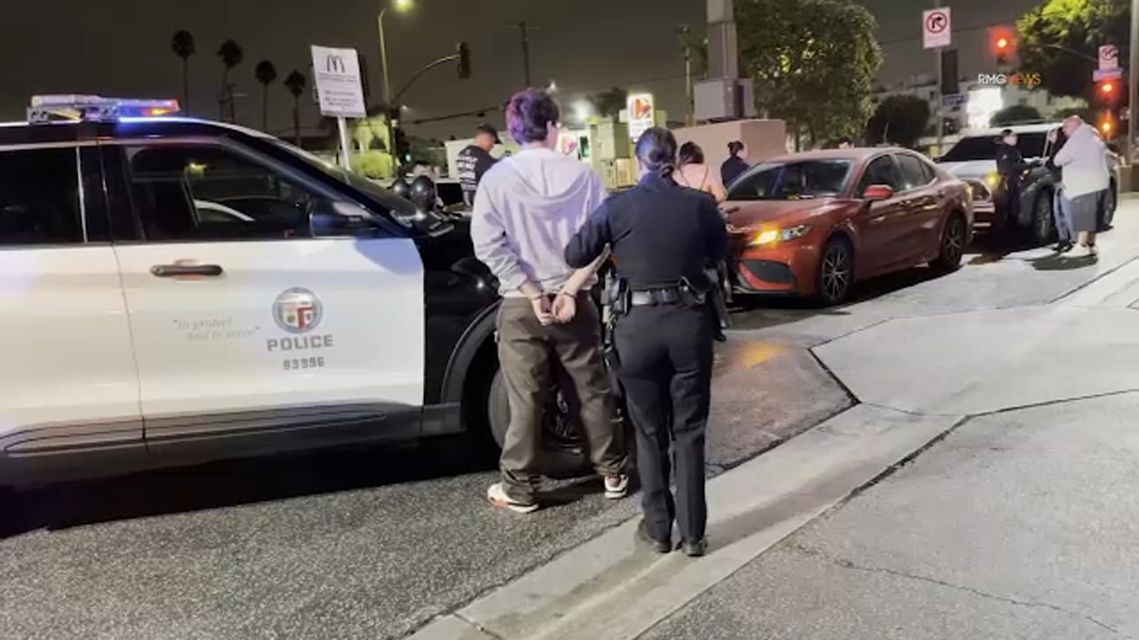 1 dead, 1 hospitalized after argument leads to shooting at McDonald's drive-thru in East Hollywood
