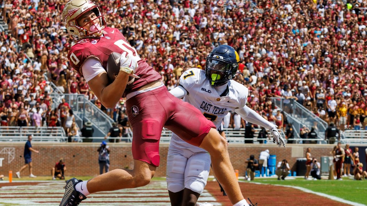 59-0. 49-0. 48-0. Those were some halftime scores across college football on Saturday