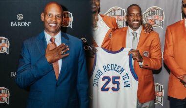 Clark Kellogg and Michael Redd -- 2025 Naismith Basketball Hall of Fame