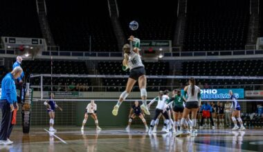 Ohio Volleyball Drops Five Set Battle to Jacksonville State
