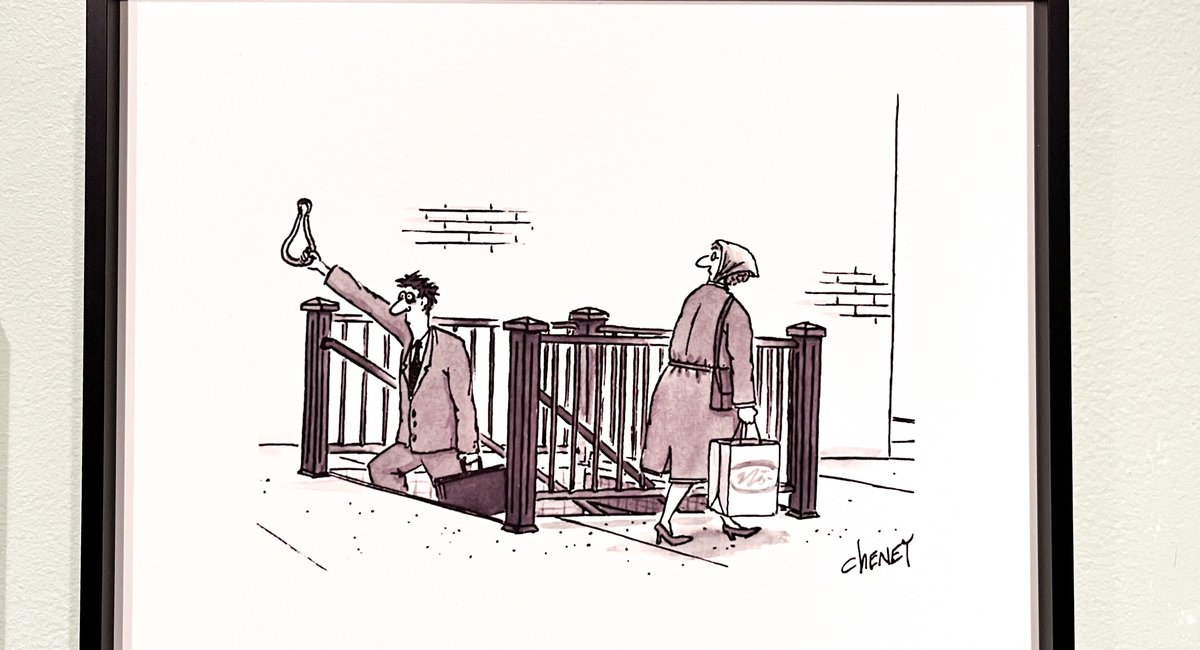 What a century of New Yorker cartoons about the subway tell us about ourselves