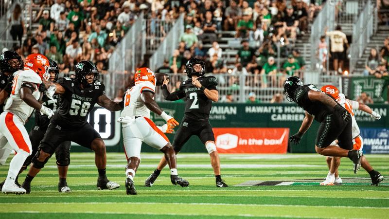 Weaver Pilots Warriors to Win Over Sam Houston