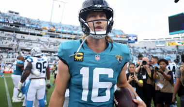 Jacksonville Jaguars quarterback Trevor Lawrence