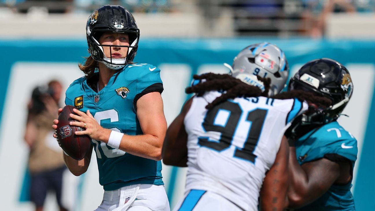 How Jaguars QB Trevor Lawrence looked in Week 1 vs. Panthers