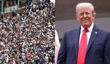 Donald Trump faces backlash from tennis legend as US Open final arrival leaves stadium half-empty; fans forced to wait