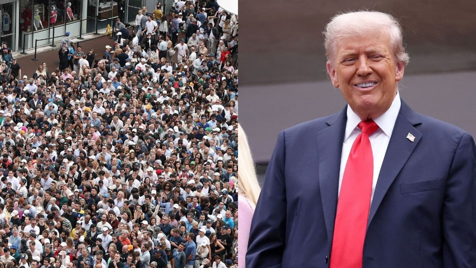 Donald Trump faces backlash from tennis legend as US Open final arrival leaves stadium half-empty; fans forced to wait