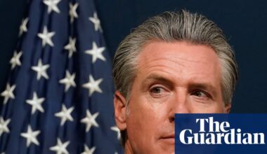 Gavin Newsom rebukes Trump’s ‘unhinged California obsession’ in state address | California