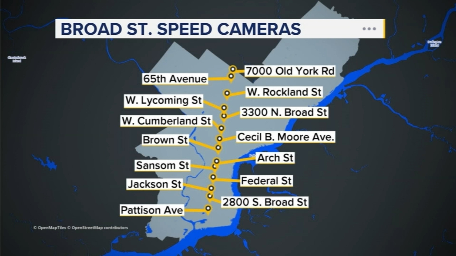 Philadelphia drivers divided as speed cameras set to be activated along Broad Street