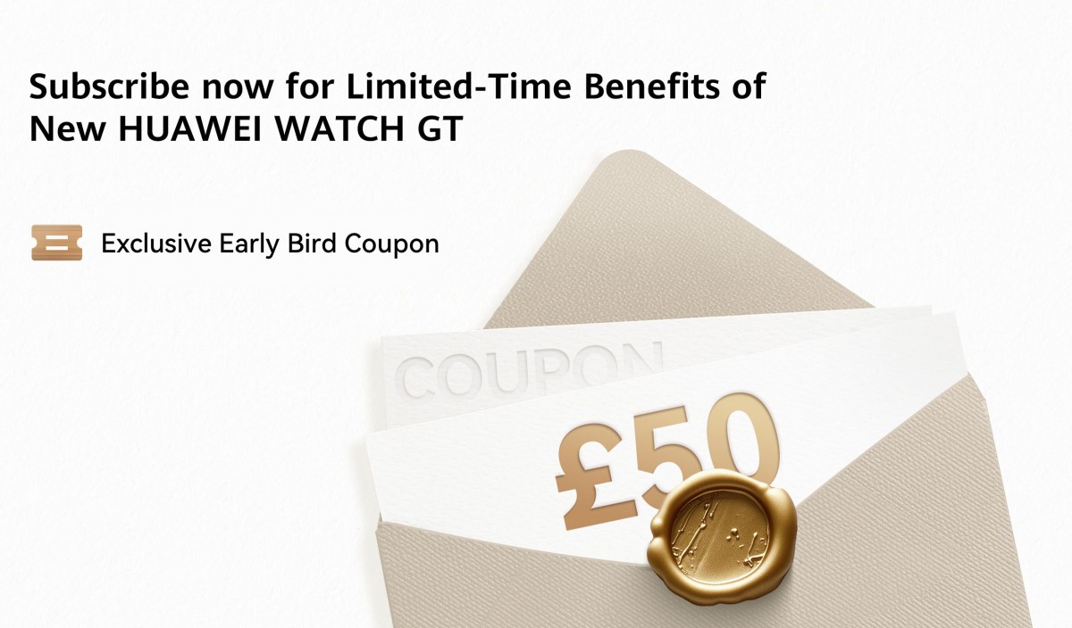 Huawei teases updated battery life for Watch GT 6 series