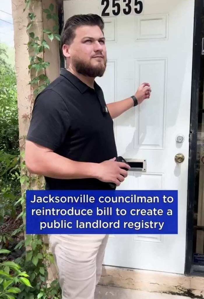 Jacksonville councilman to reintroduce bill to create public landlord registry