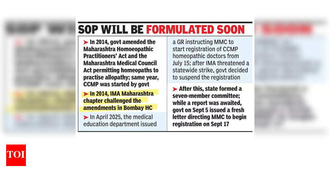 IMA plans strike over Maharashtra govt decision to allow homeopaths to practise allopathy | Pune News