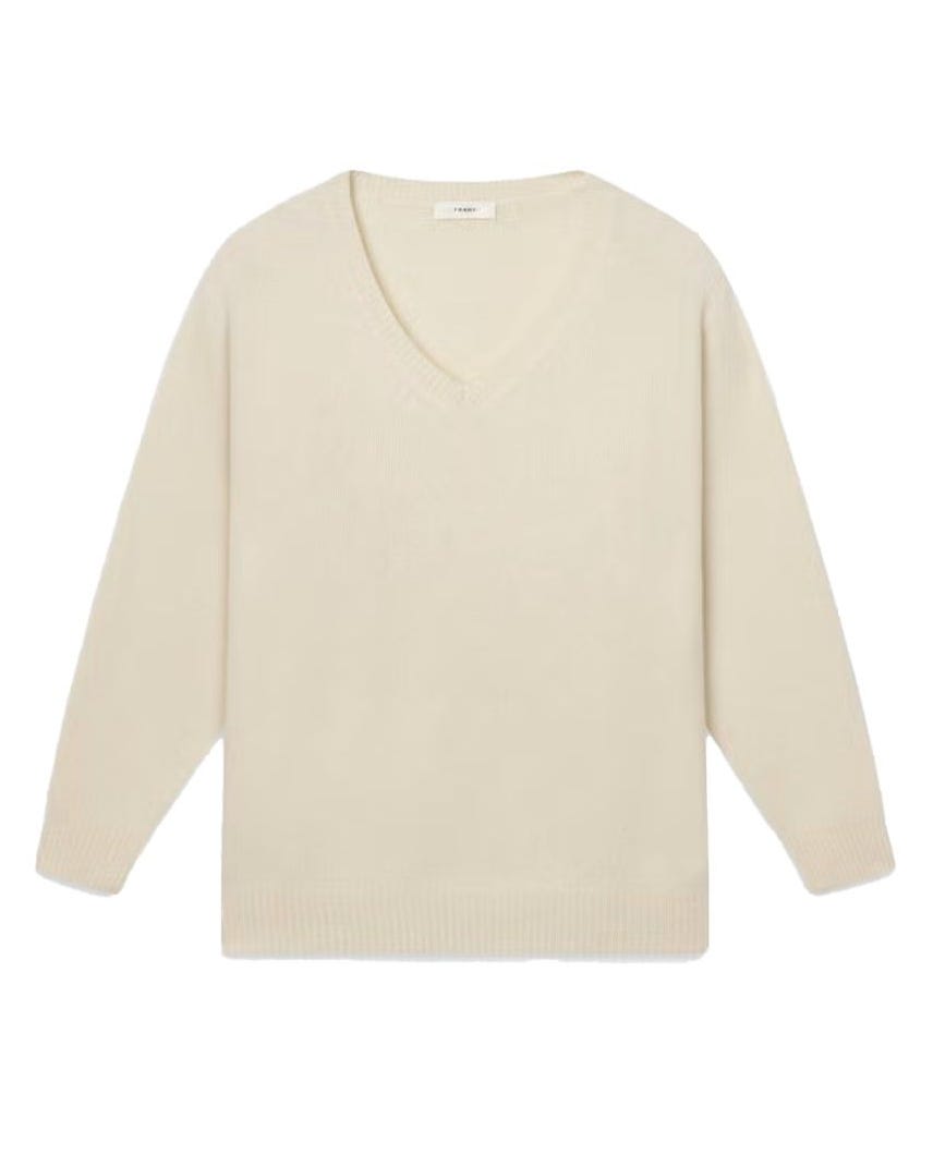 Cashmere V Sweater 