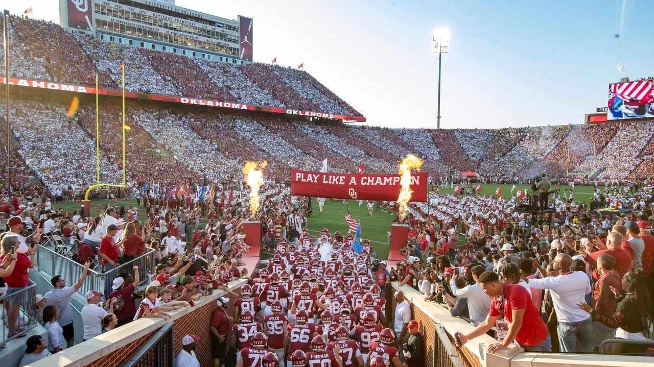 Oklahoma strikes sour note with band forced to miss game in Philadelphia because of budget woes