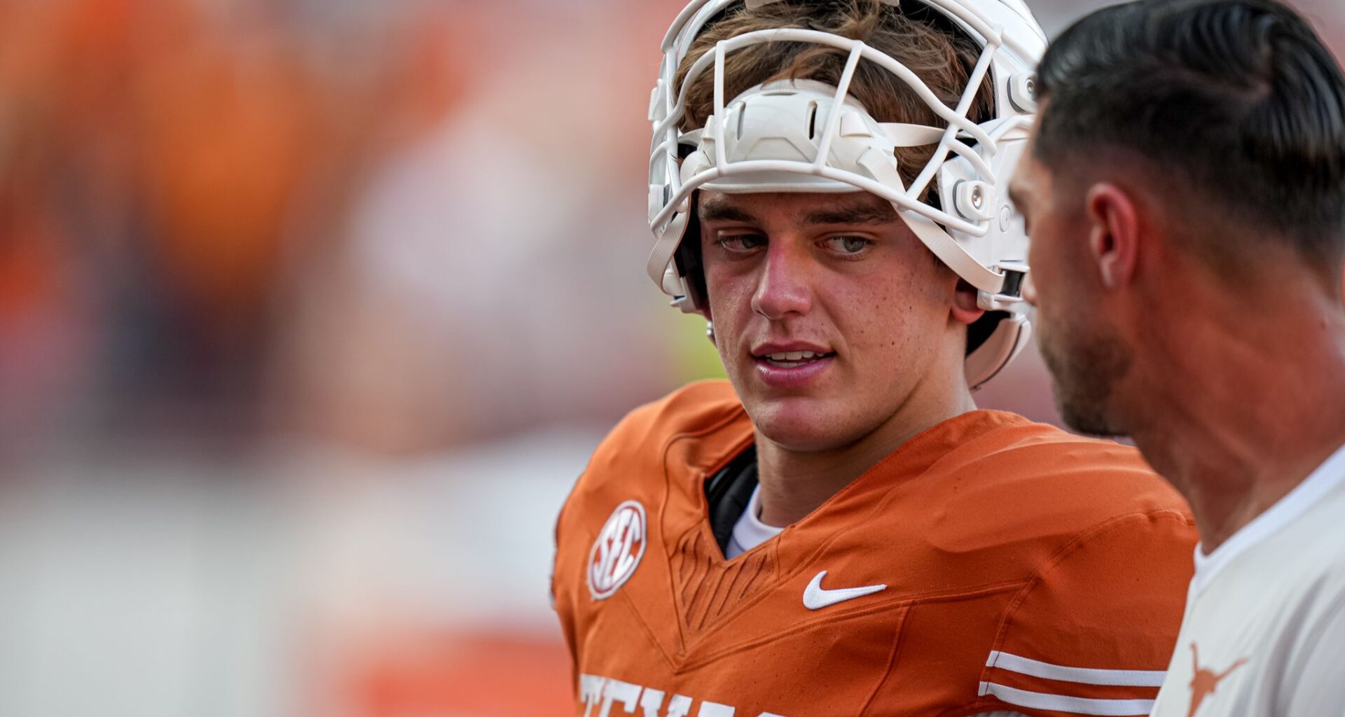 Arch Manning wasn't benched amid Texas football's struggles vs UTEP